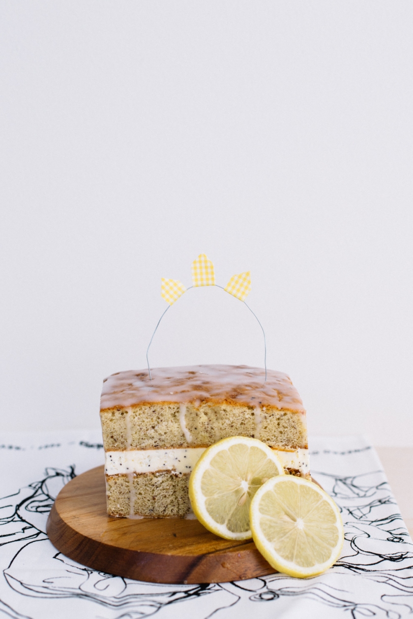 lemon drizzle ice cream cake | south by north